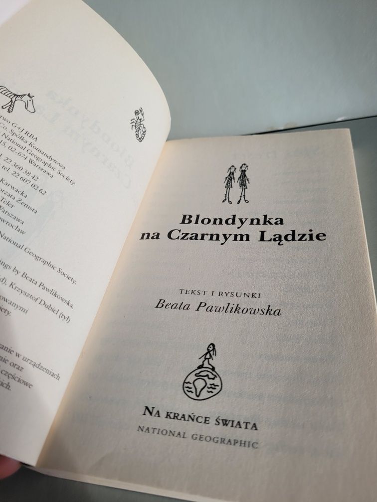 Blondynka na Czarnym Lądzie Beata Pawlikowska książka podróżnicza
