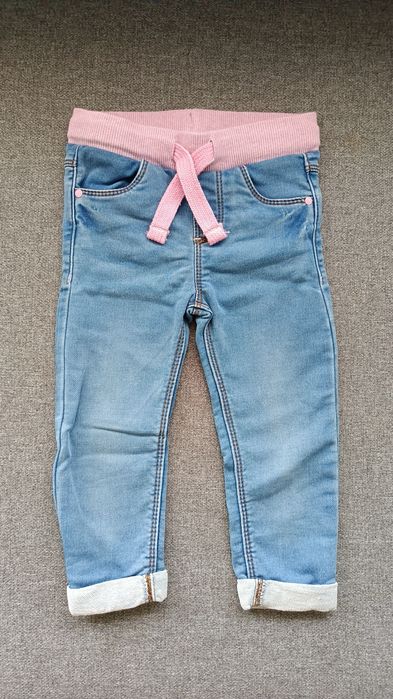 80 F&F spodnie jeansowe