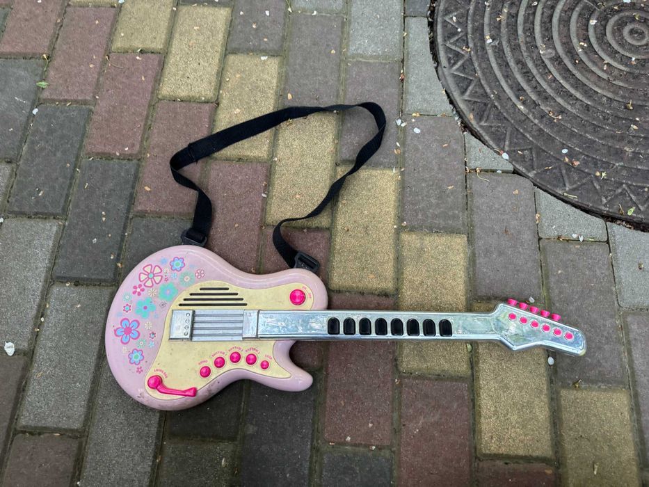 Детская гитара музыкальная