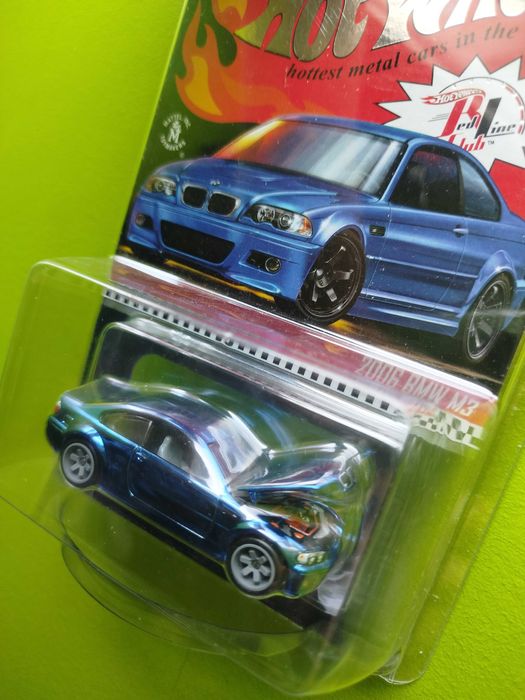 Hot Wheels RLC BMW E46 M3 BLUE