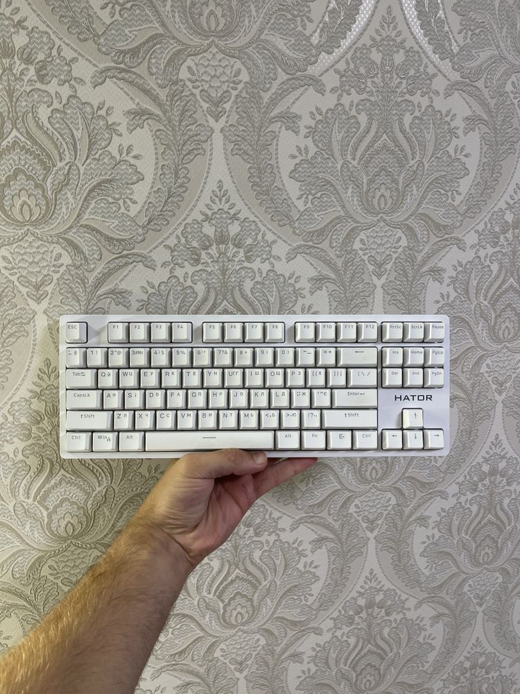 Клавиатура HATOR Rockfall 2 Mecha TKL Orange White