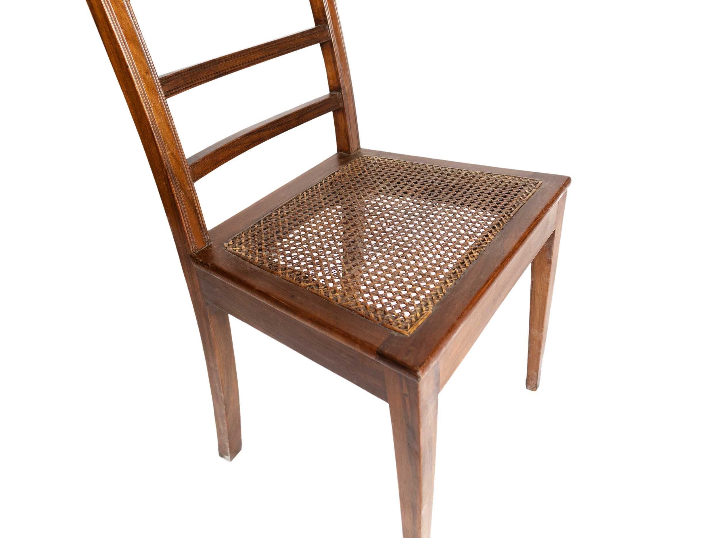 Conjunto cadeiras palhinha século XX | dona Maria