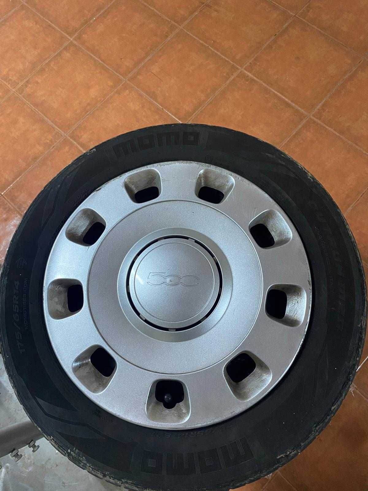 Jantes com Pneus FIAT 500