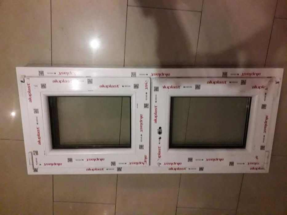 okna plastikowe do garażu-piwnicy 105x46 transport