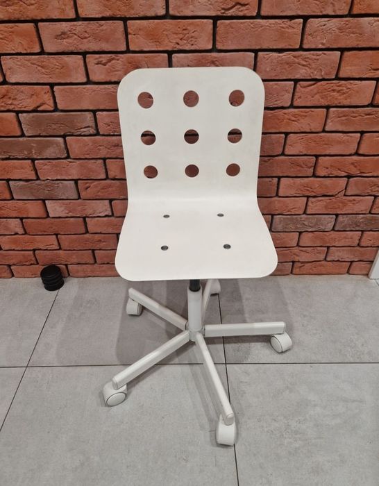 Ikea Jules dziecięce krzesło biurowe biały