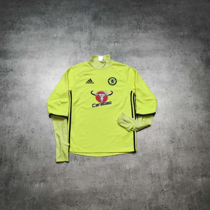 MĘSKA Bluzka Sportowa trening PREMIUM Adidas Chelsea Londyn Carabao