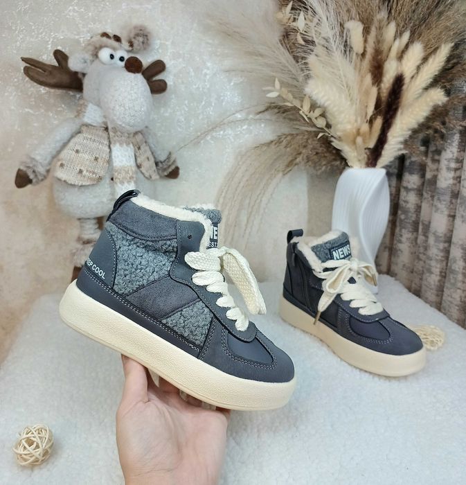 Дитячі зимові хайтопи кросівки чоботи для хлопчик 31 32 33 34 35 36 37