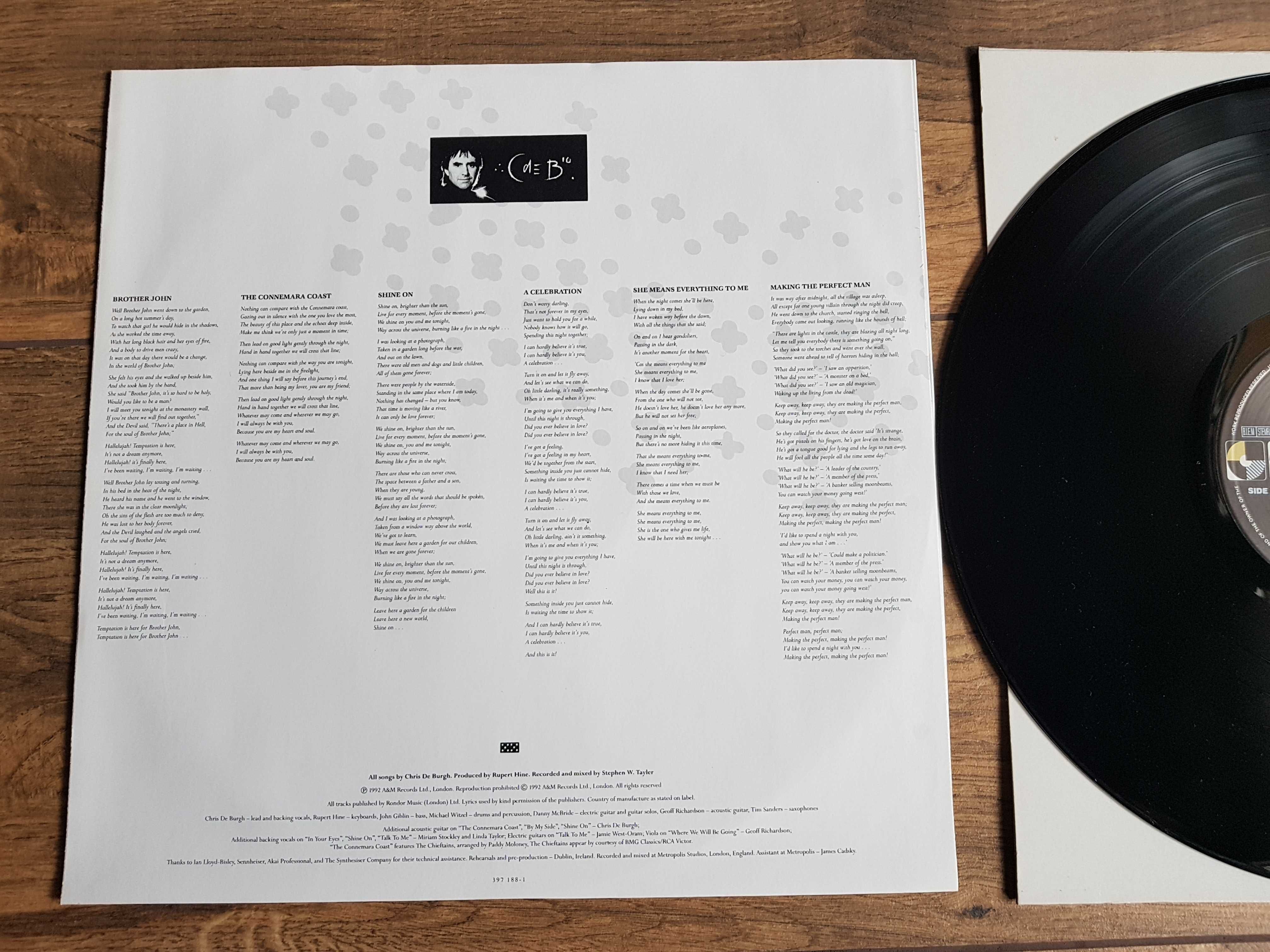 LP, vinyl: Chris De Burgh "Power Of Ten"