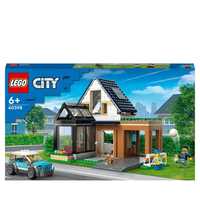 Nowe LEGO City 60398 Dom rodzinny i samochód elektryczny