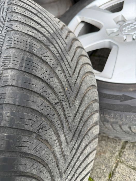 Opony Koła Alufelgi 225/55r17 zimówki 5x112 Audi A4 A5 A6 ET37