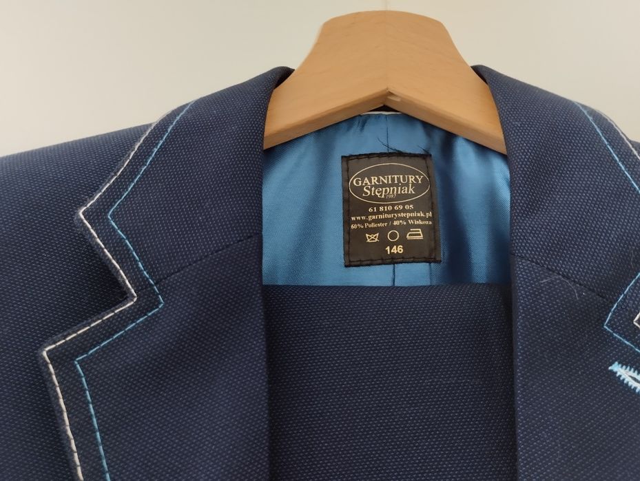 Garnitur Galowo Spodnie Komunia 134, 146