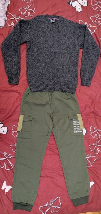 Чоловічі штани на флісі