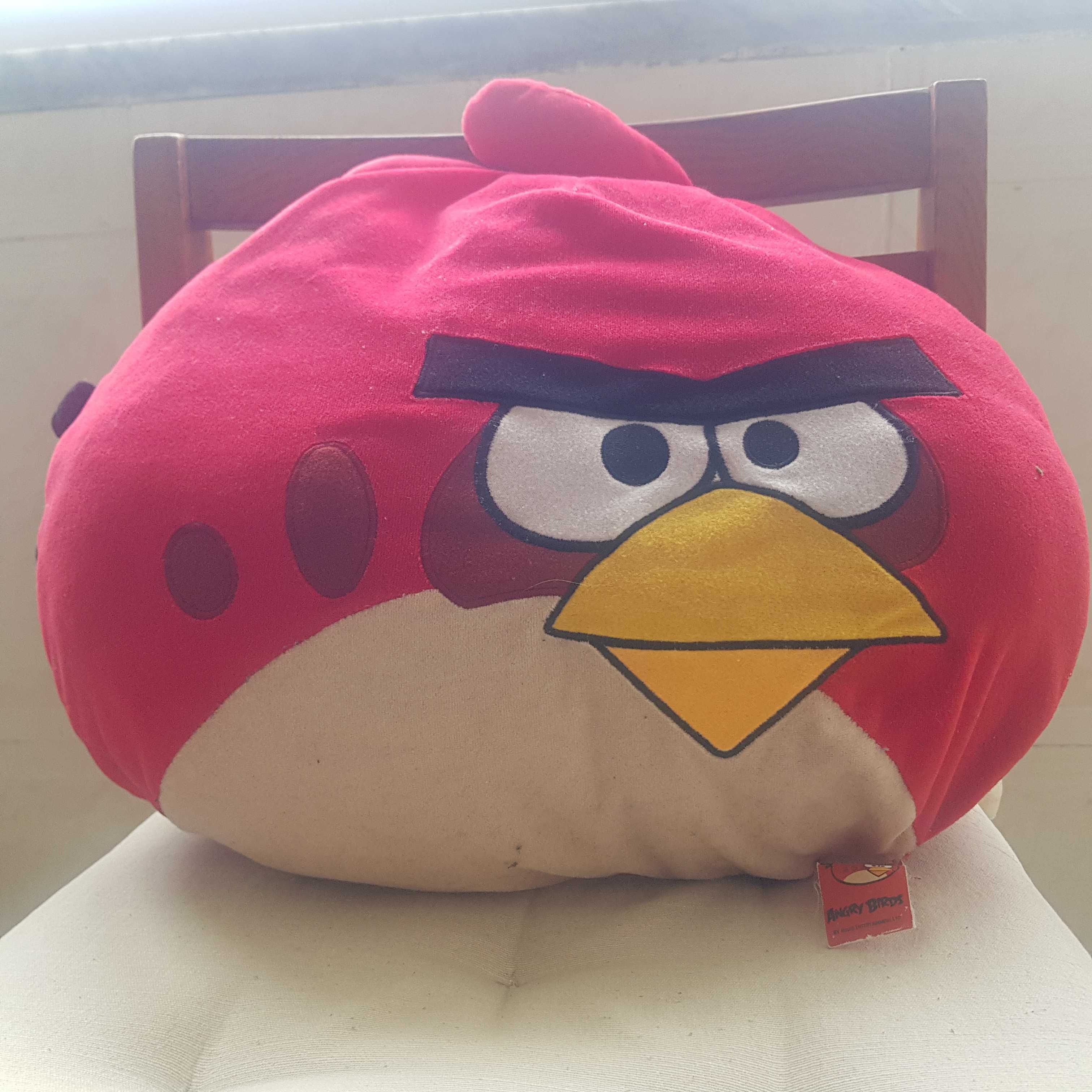Almofada Oficial vermelha "Angry Birds"