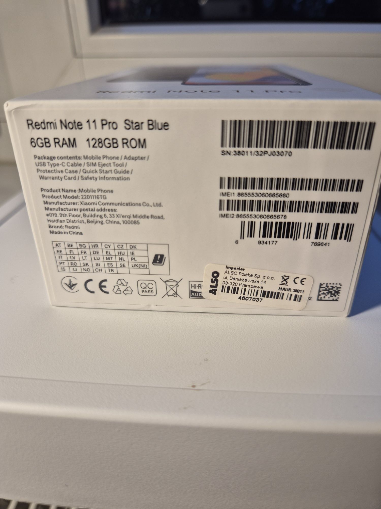 Xiaomi Redmi Note 11 Pro Star Blue