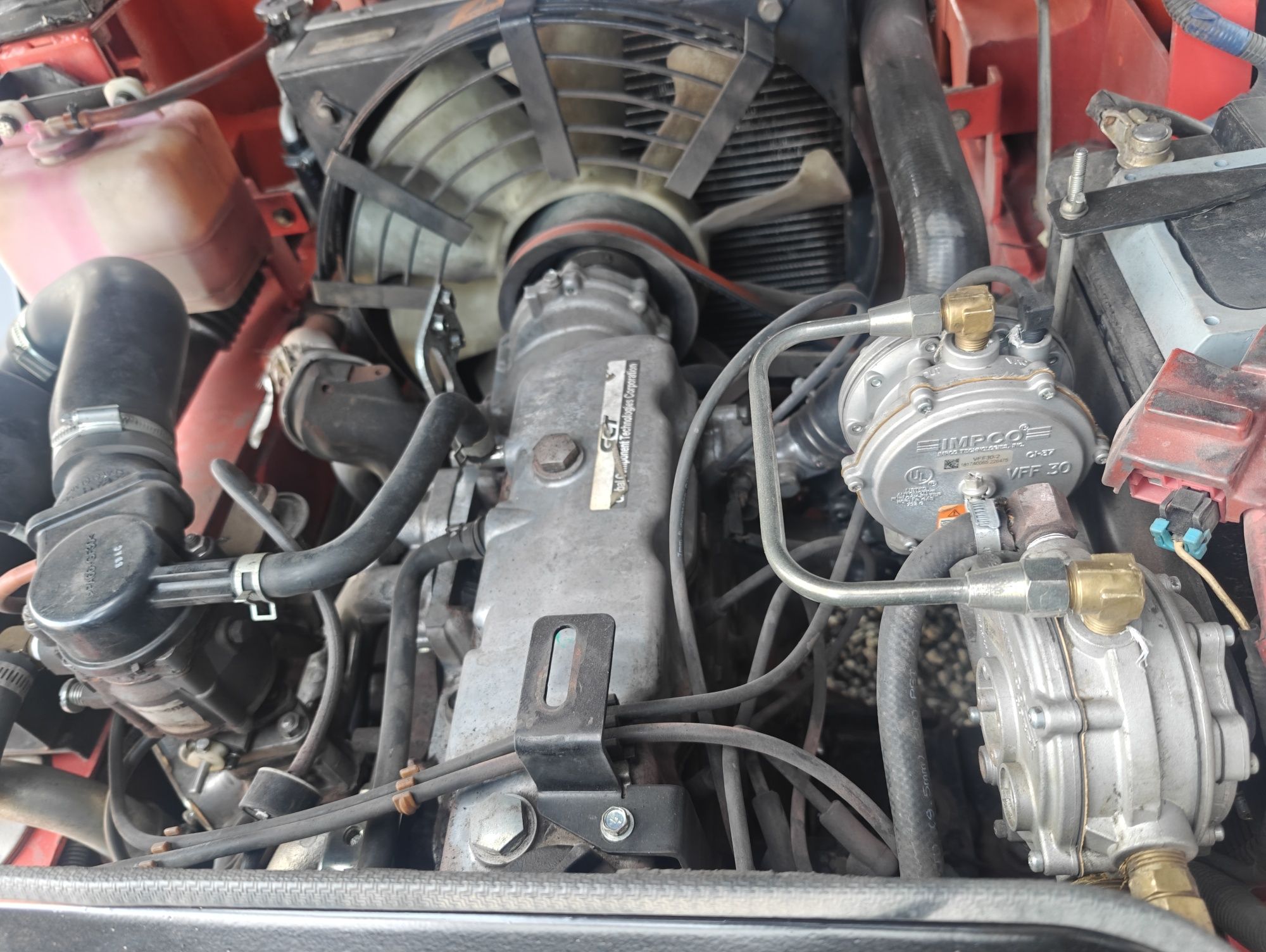 Wózek Hangcha 1.8T Triplex 4.8m Lpg 2017r Przesuw Silnik Nissan