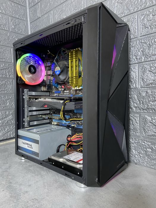 Ігровий ПК,Компьютер(i5-3470,DDR3 16GB,GTX 1050 2GB,SSD 120GB,HDD1TB)