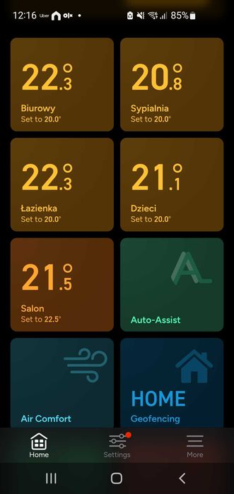 Bezprzewodowy czujnik temperatury z regulacją Tado V3+ Smart Home