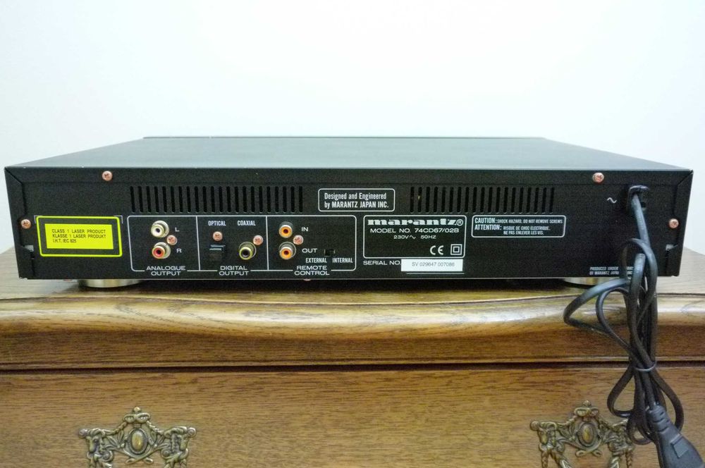 Odtwarzacz CD marantz CD-67 MK II  HDAM Compact Disc st idealny