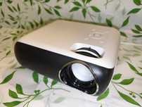 Projetor LED Full HD - 1080p c/ HDMI e Transmissão Wireless