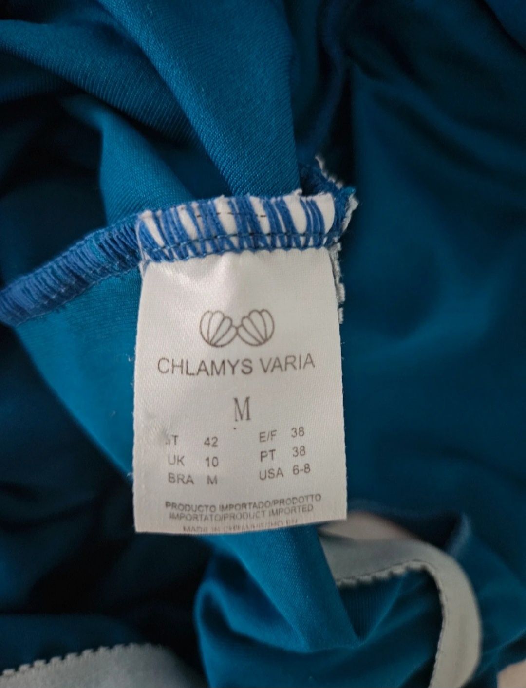 Fato de banho azul