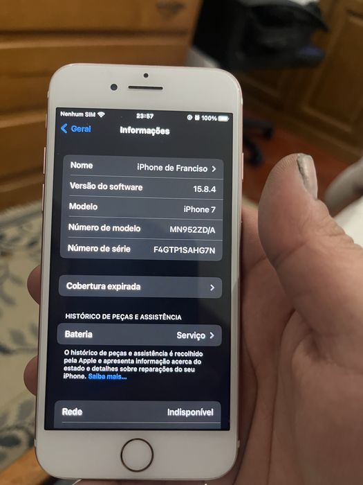 Iphone 7 128gb rosa