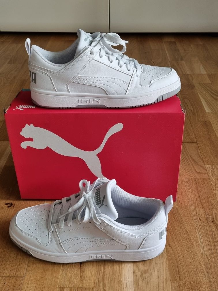 Puma sneakersy męskie białe