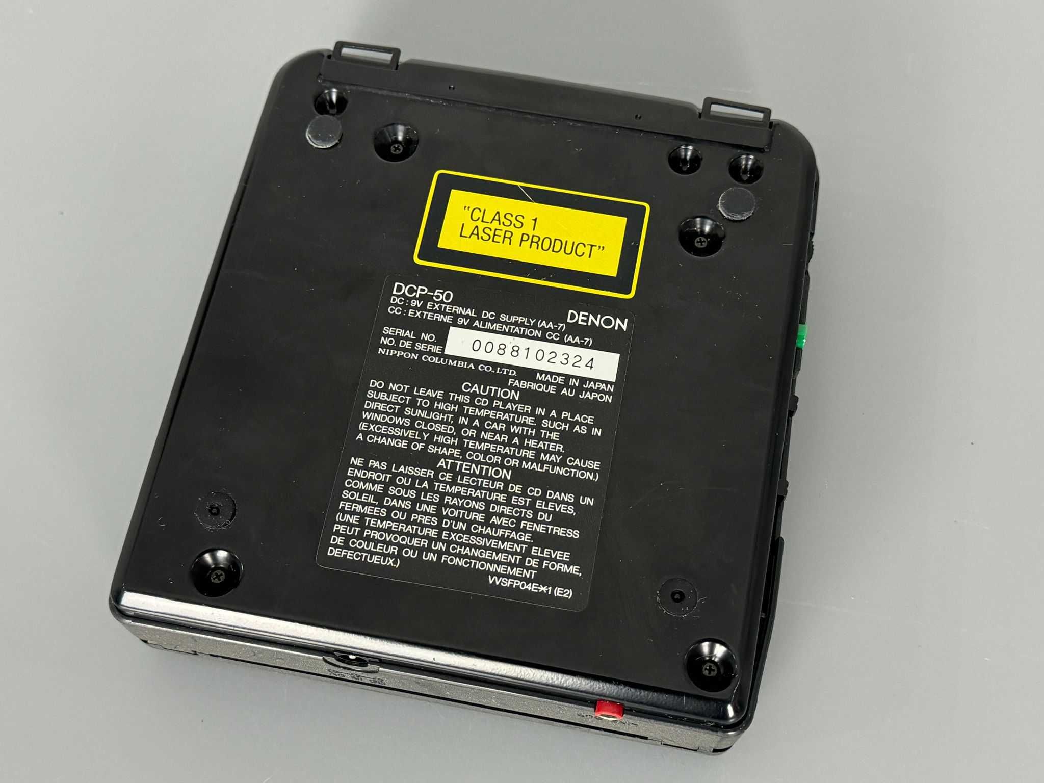 Odtwarzacz CD Discman Denon DCP-50 Precision Audio Component Unikat