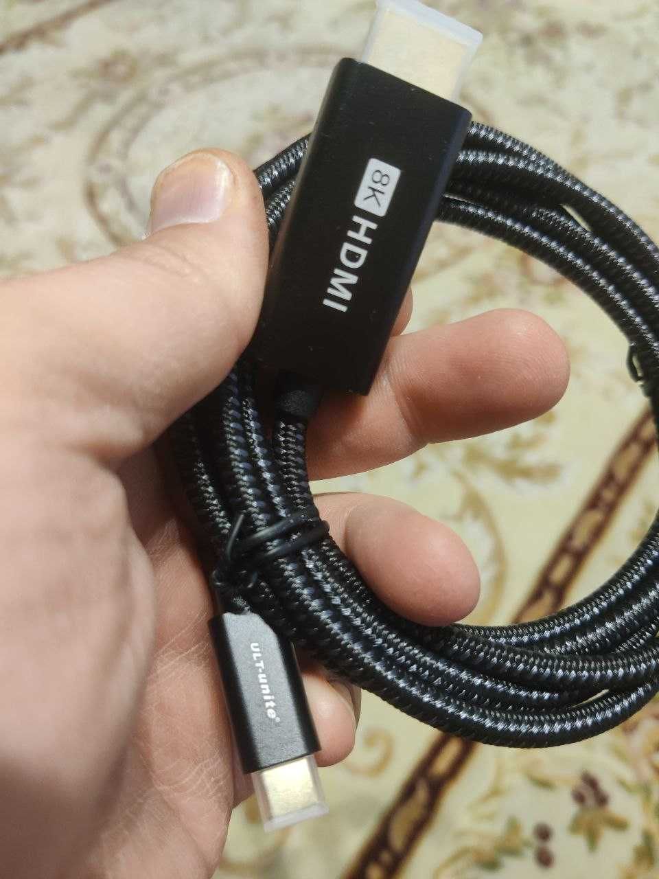 Кабель Type-C to HDMI TC ULT 4K/60Hz 2 и T9 Plus 8K/60Hz 2 м