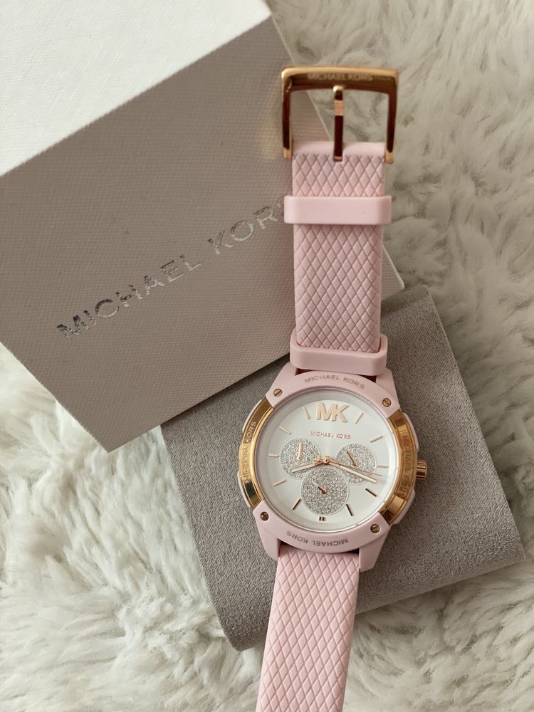 Relogio michael kors rosa bebe