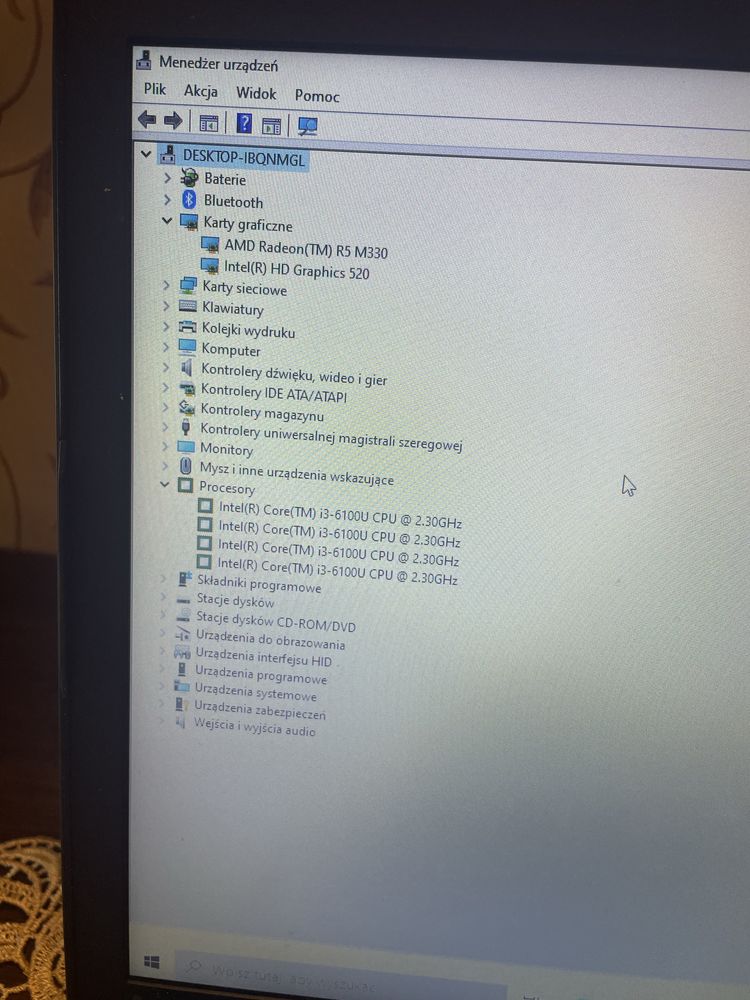 Laptop Lenovo B71-80 / intel core i3