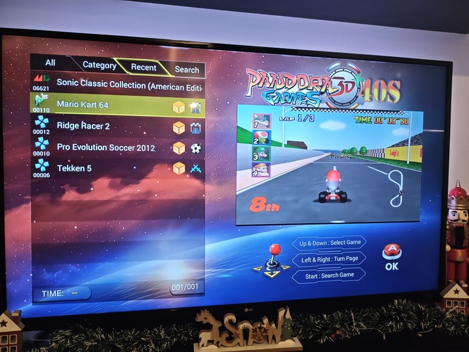 Pandora Arcade 3D  7000 Jogos