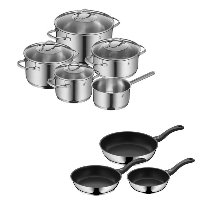 Набор сковородок Wmf Devil нержавеющая сталь 20/24/28 см