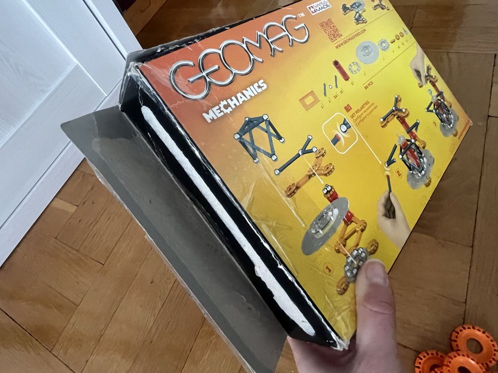 Geomag mechanics 86 klocki magnetyczne