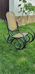 Fotel bujany rattan