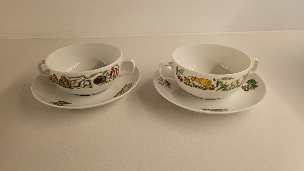 Bukionówki 2 szt wzór botanica