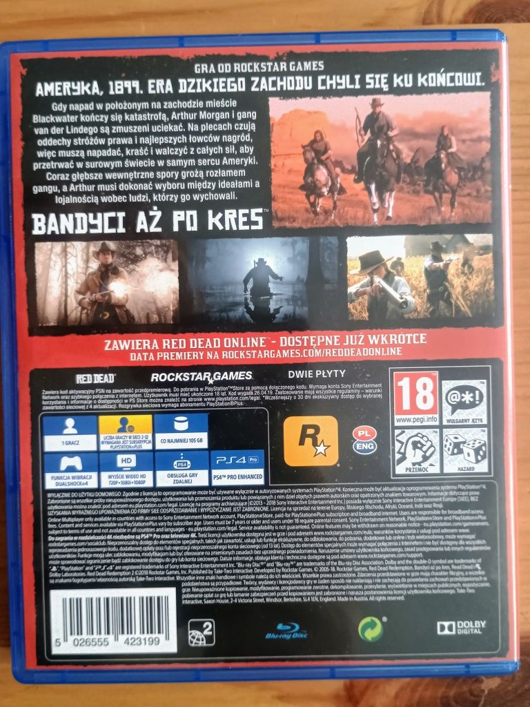 Red dead redemption 2 ps4