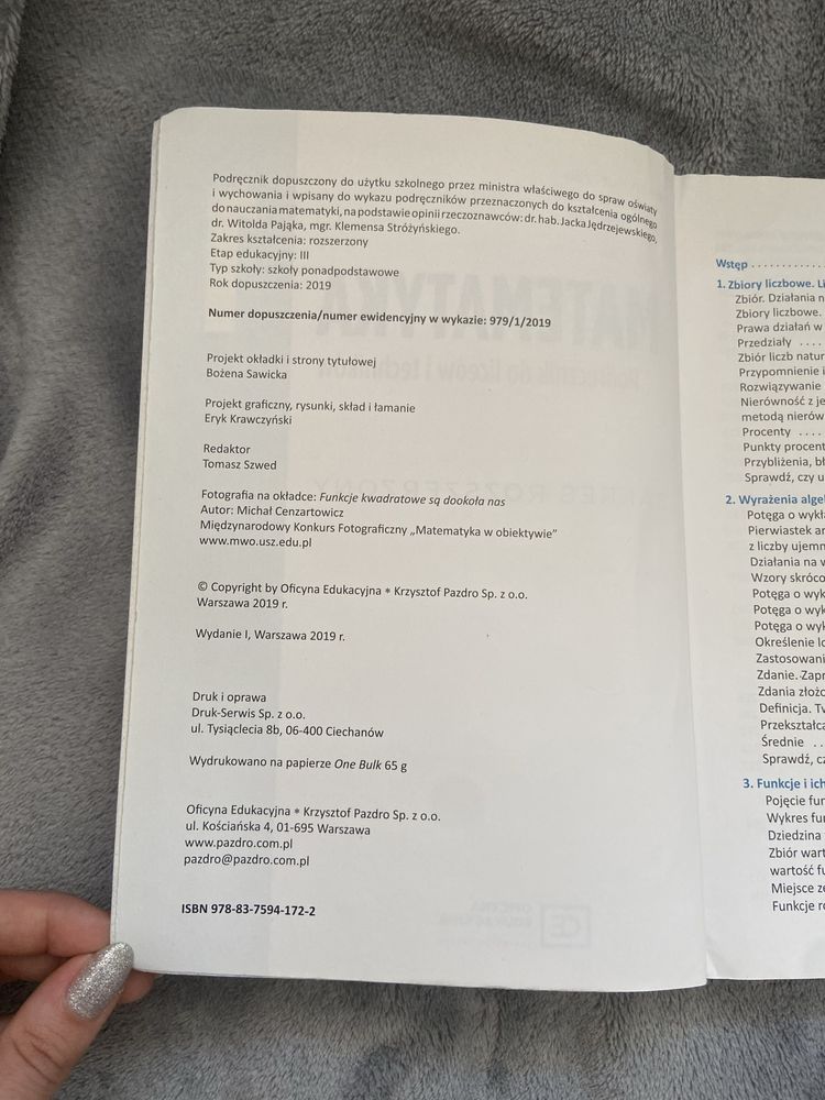 Matematyka 1 zakres rozszerzony
