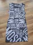 Moschino sukienka czarno biała ołówkowa elegancka M L 40