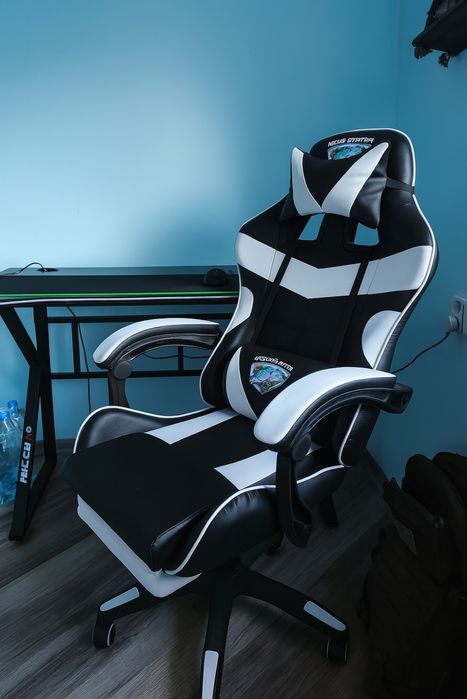 Fotel Gamingowy Obrotowy Biurkowy Krzesł