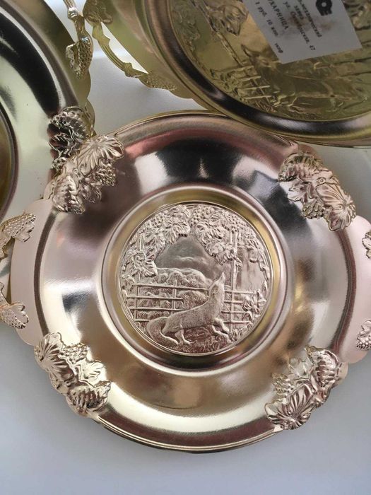 Sucharnica, chlebak PRL "Lis i winogrona". Nowy.