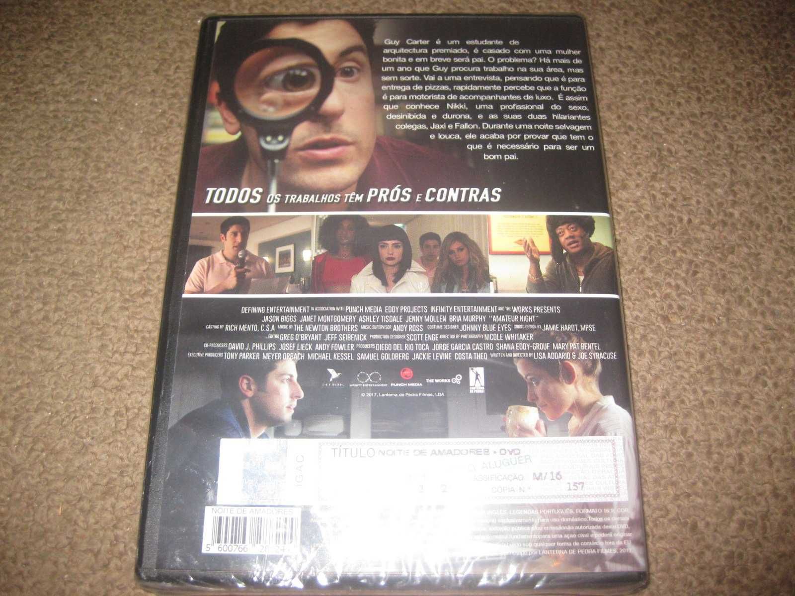 DVD "Noite de Amadores" com Jason Biggs/Selado!