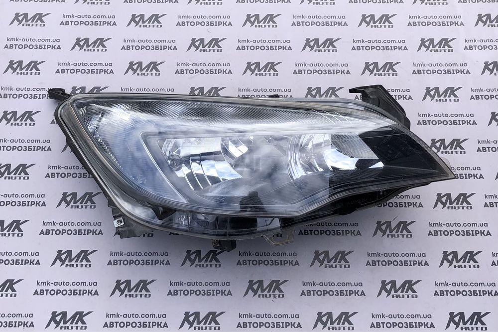 Фара передня ліва права Opel Astra J 09-15 ДХВ led Опель Астра Європа