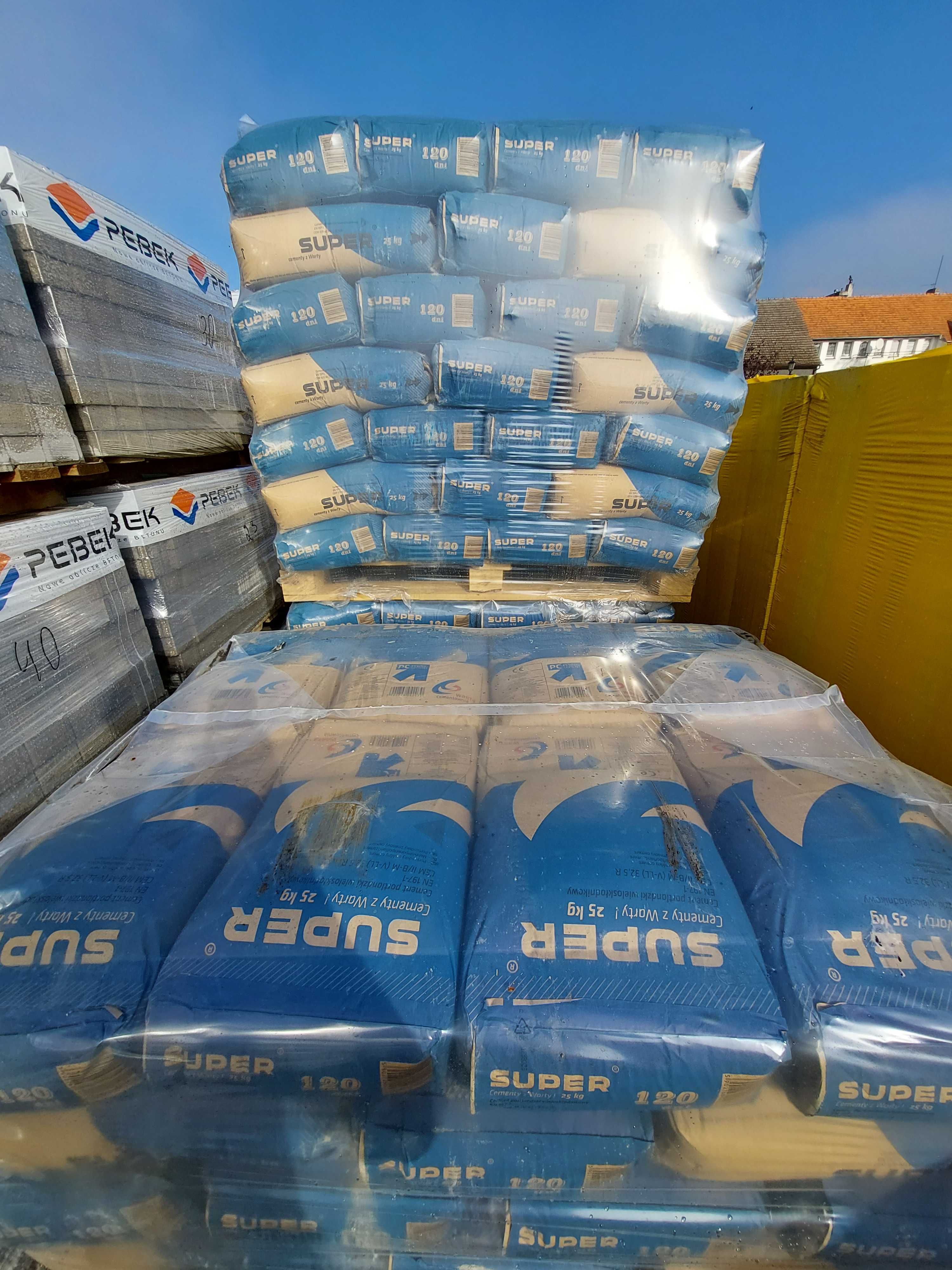Cement Warta SUPER CEM II B-M 32,5 R (V-LL)  TIR 23,8 t