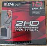 Dyskietki komputerowe EMTEC 2HD 3,5" 1,44 MB 10 pack