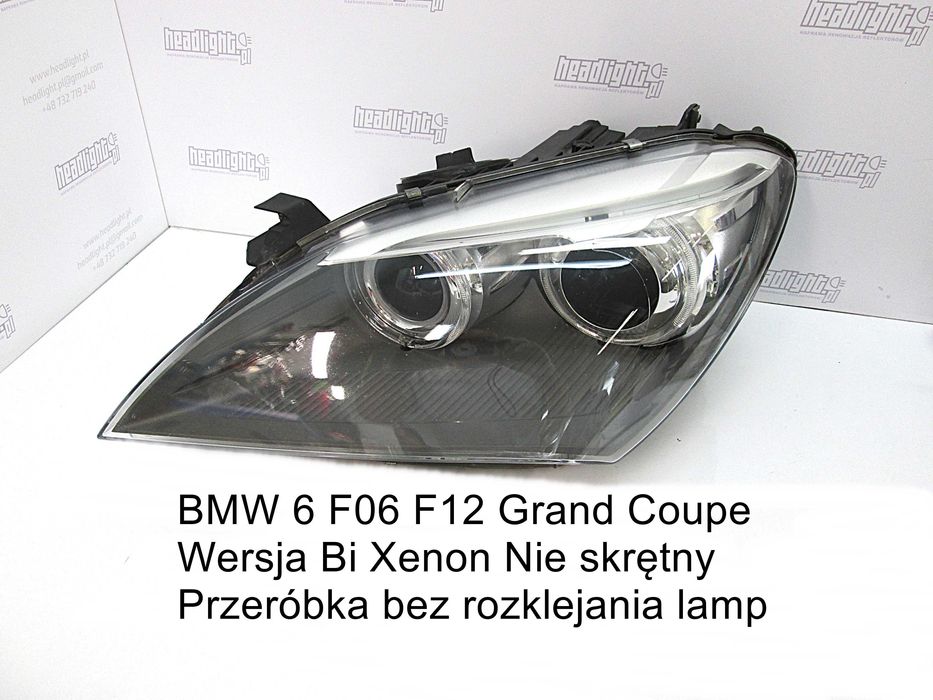 Przeróbka Adaptacja Reflektorów lamp przednich UK GB USA SAE JAP EU