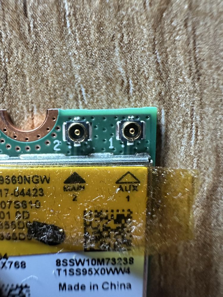 Karta sieciowa Intel Wireless 9560NGW