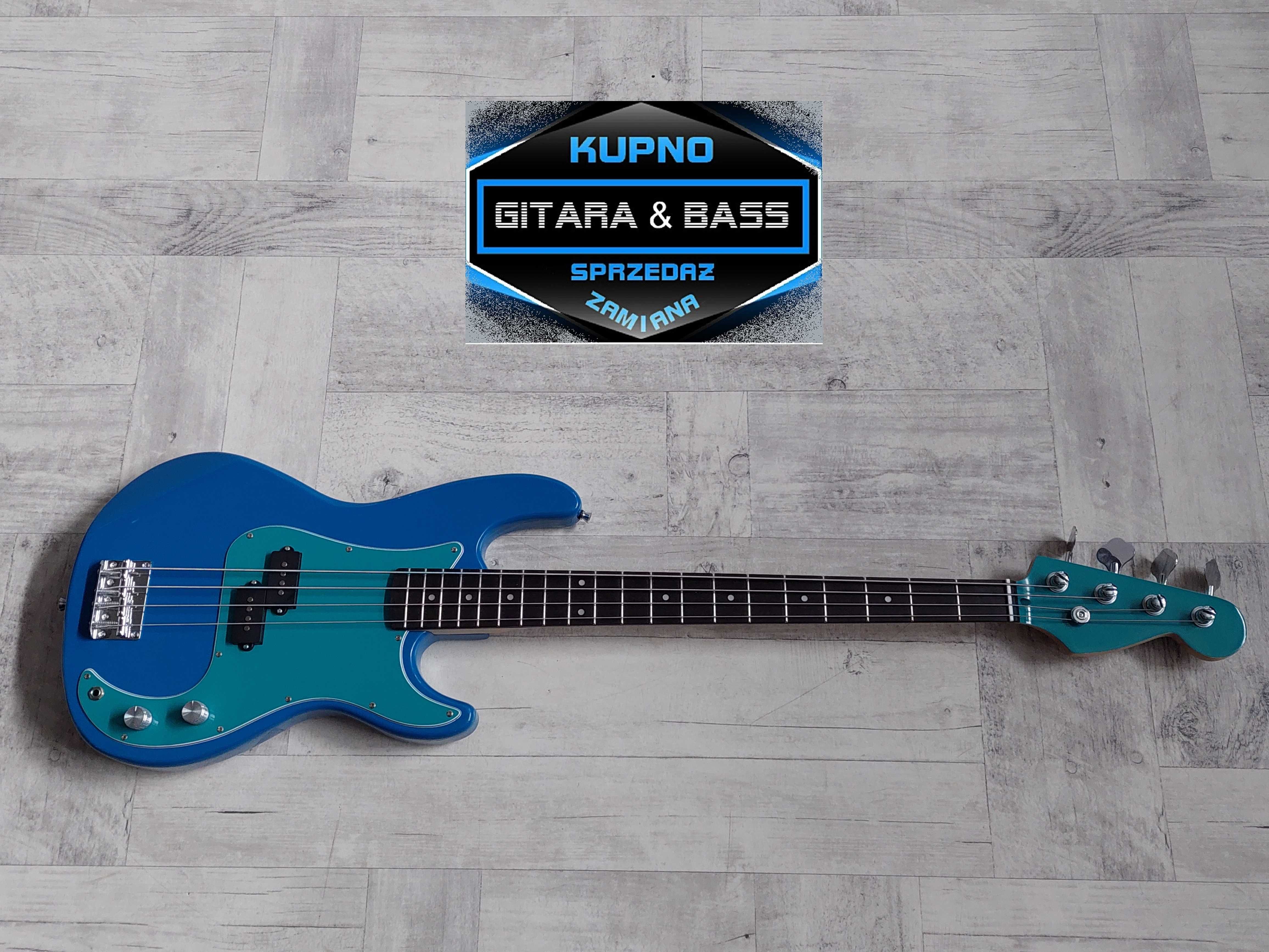 Gitara Basowa Precision - Blue Bass 4 - wysyłka Gratis lub zamiana