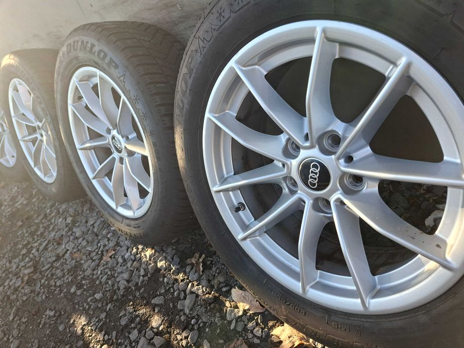 [K25] KOŁA ZIMOWE,ALUFELGI 16'' 5x112 AUDI A4 B7,B8,B9,A6 C5+205/60.