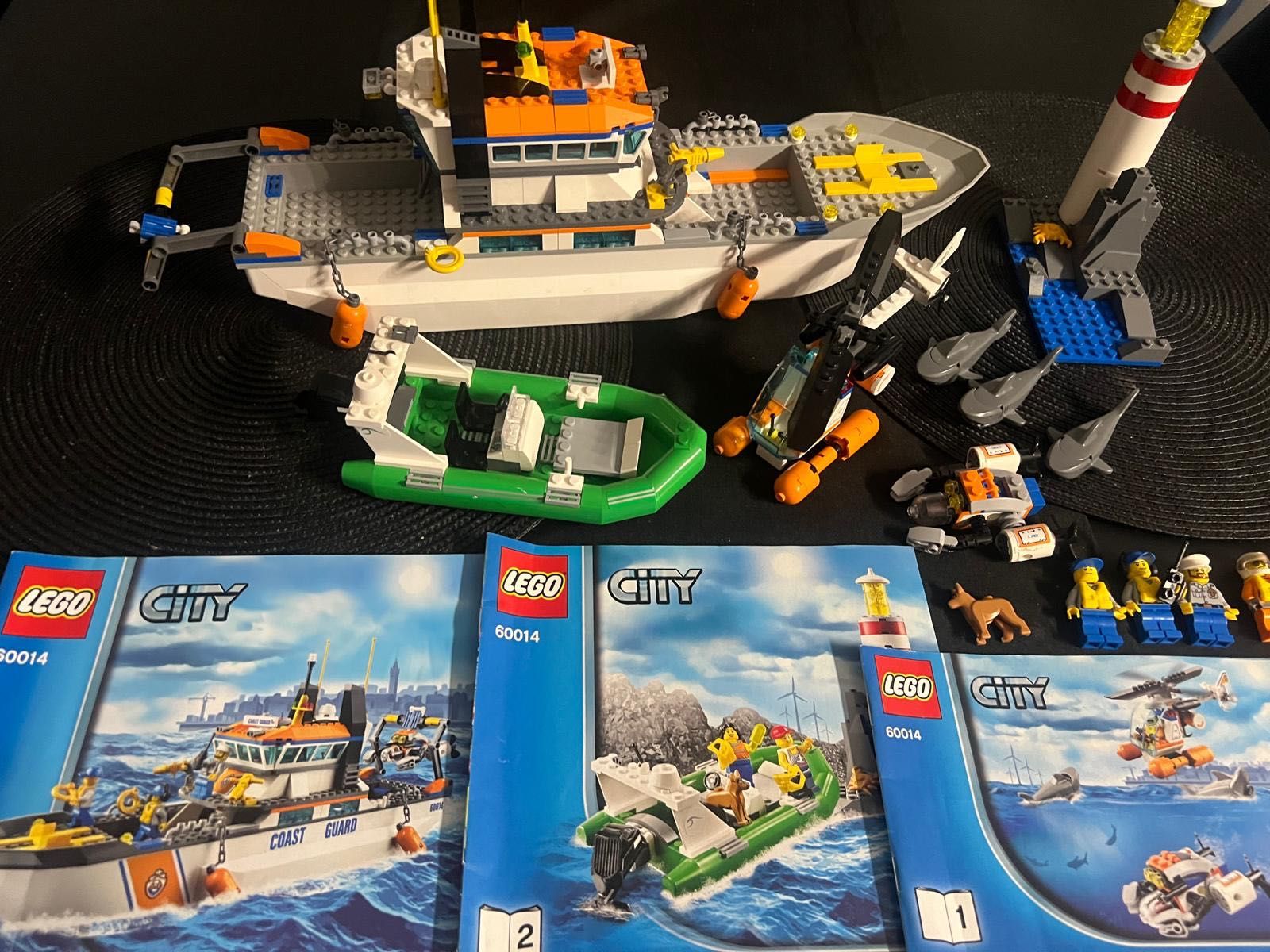 Lego city 60014 patrol straży przybrzeżnej