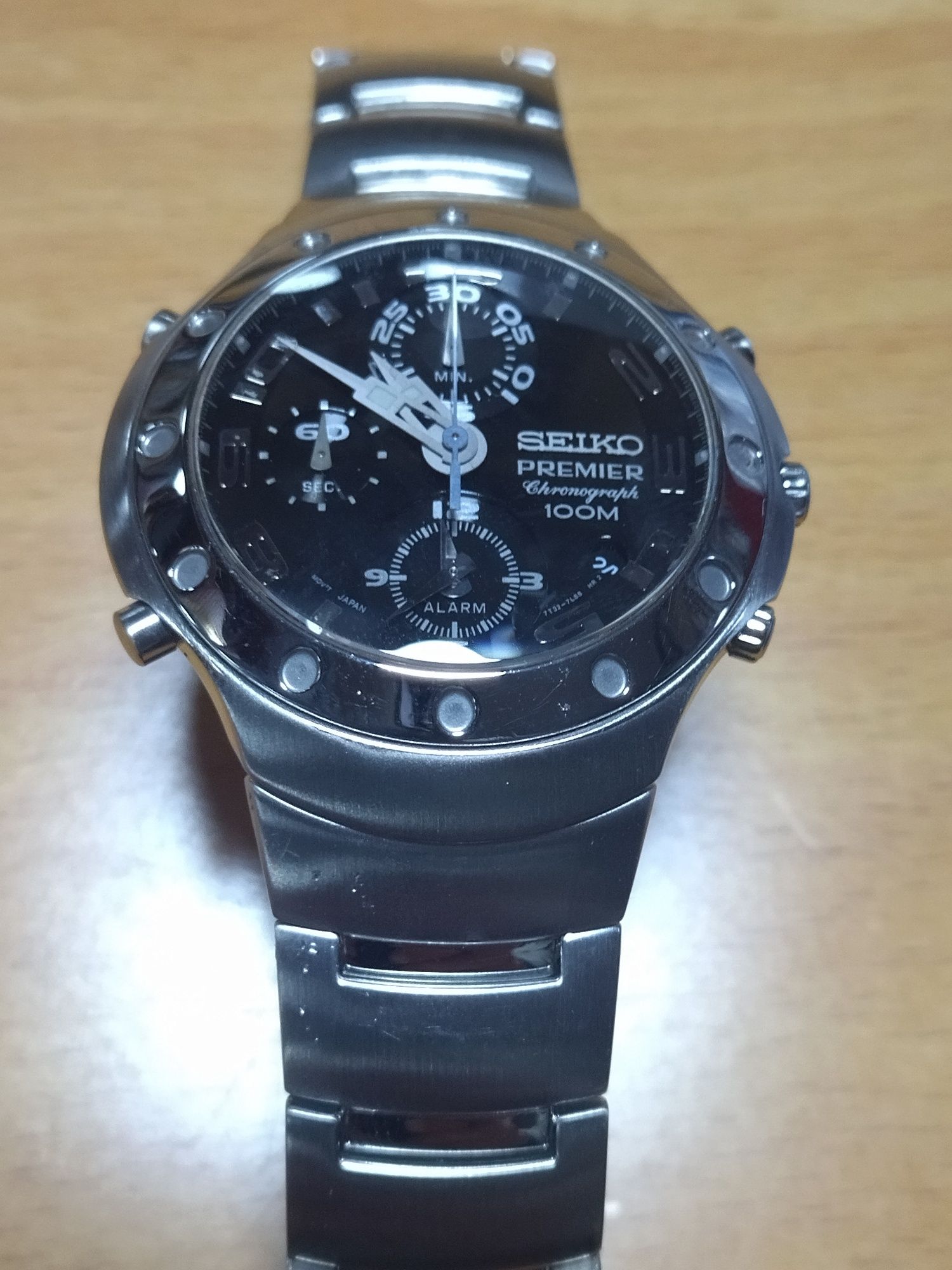 Relógio Seiko Premier Chronograph